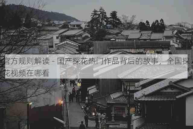 官方规则解读 - 国产探花热门作品背后的故事,全国探花视频在哪看