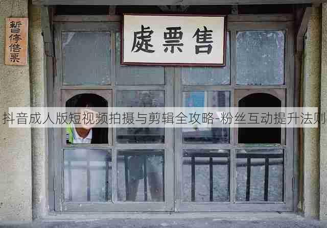抖音成人版短视频拍摄与剪辑全攻略-粉丝互动提升法则