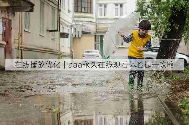 在线播放优化|aaa永久在线观看体验提升攻略