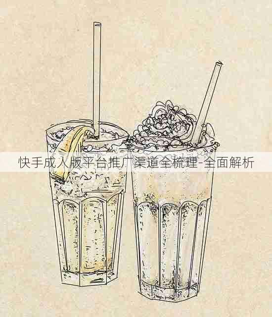 快手成人版平台推广渠道全梳理-全面解析