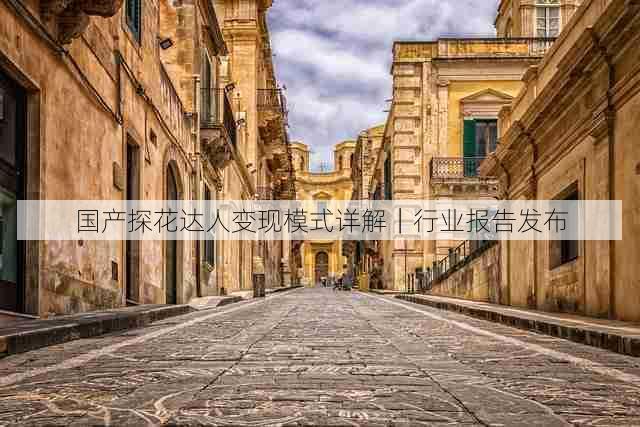 国产探花达人变现模式详解｜行业报告发布